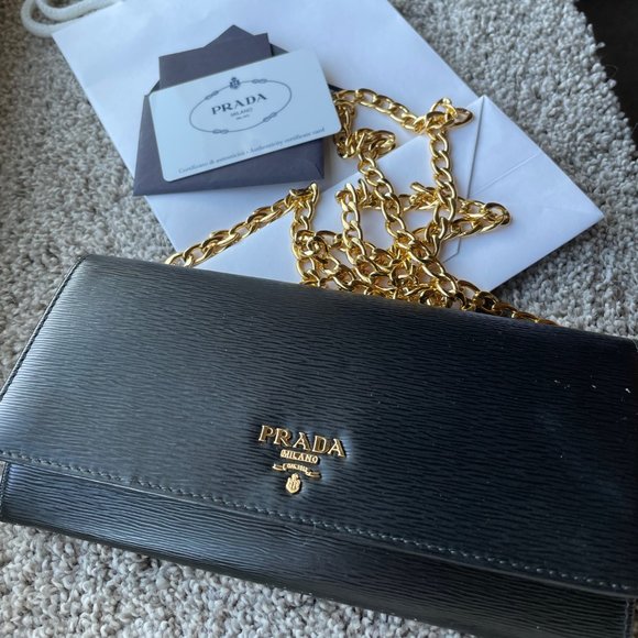 Prada Bags Prada Crossbody Wallet On Chain Poshmark